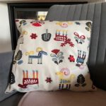 Kissenbezug farbenfroh schwedisch